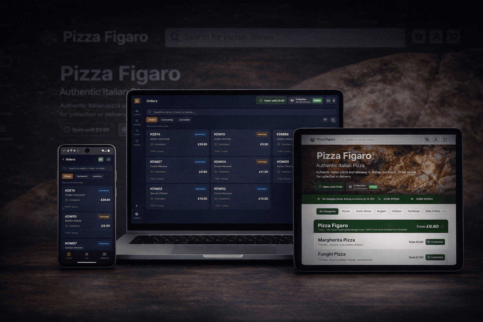 CardEaseTech Intelligence — website, EPOS, and mobile app all connected